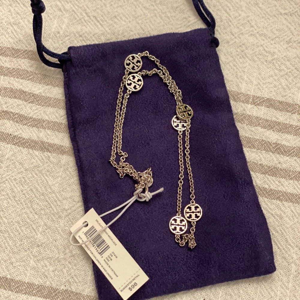 Tory Burch Logo Necklace